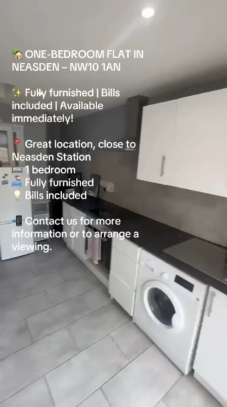 Apartamento em Neasden, NW10 1AN